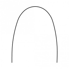 NITI SUPERELASTIC RECTANGULAR STRAIGHT ARCH