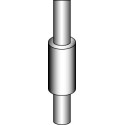 STOP CRIMPABLE MINI PETIT FERMÉ 012A018 50 U