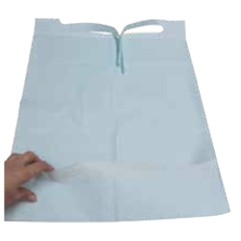 BABERO IMPERMEABLE 37X50 CM 100UN