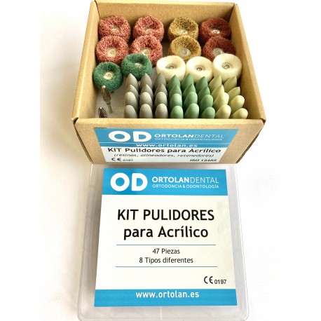 KIT PULIDORES PARA ACRILICOS