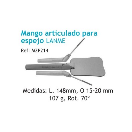 MANGO ARTICULADO PARA ESPEJO