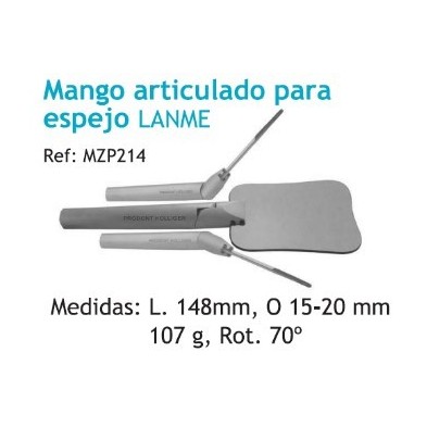 MANGO ARTICULADO PARA ESPEJO