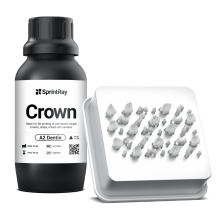 SPRINTRAY FINAL CROWN A2 DENTIN RESINA 500GR.