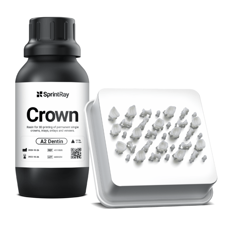 SPRINTRAY FINAL CROWN A2 RESINA 500GR.