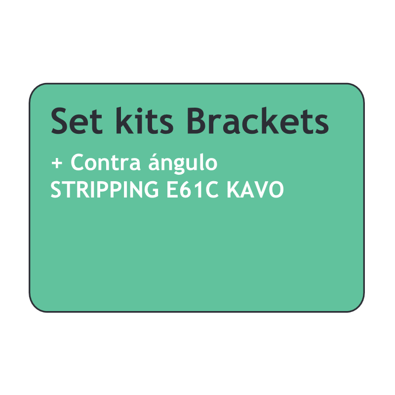 SET 10 KITS BRACKETS