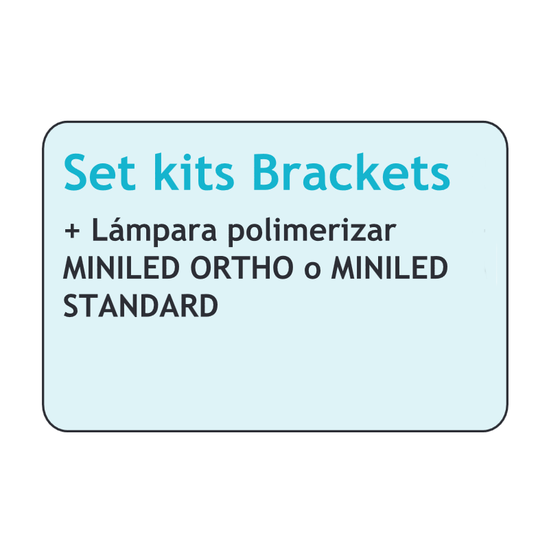 SET 10 KITS BRACKETS