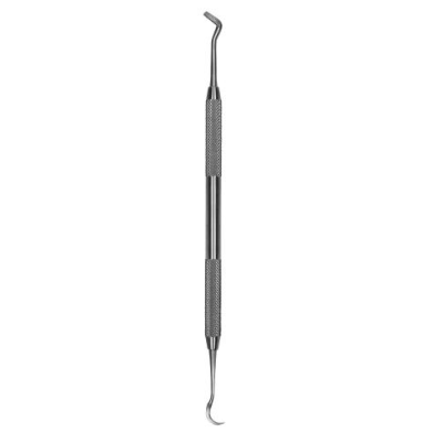 BAND PUSHER WITH SMALL TIP AND HU-FRIEDY SCRAPER