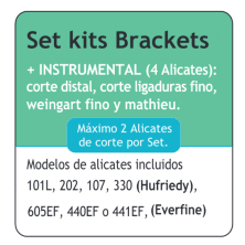 SET KITS BRACKETS PINCES