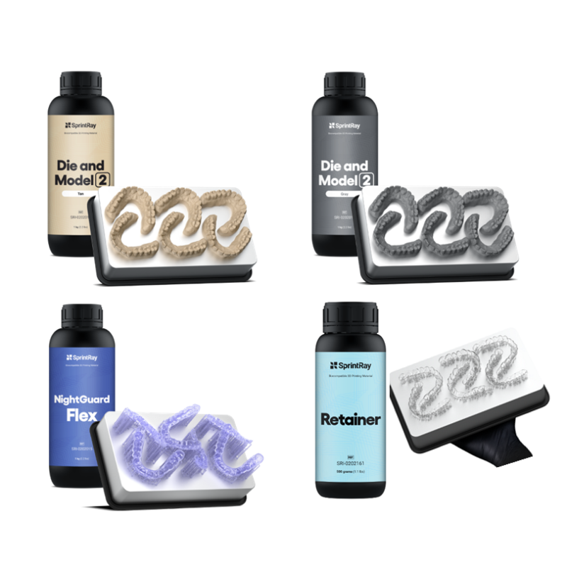 PROMOTION SPRINTRAY RESINS 3 + 1 FREE