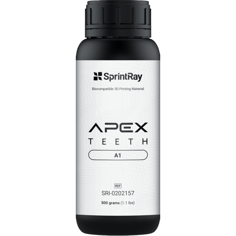 RESINA SPRINTRAY APEX (BASE 1 KG / TEETH 500 G)