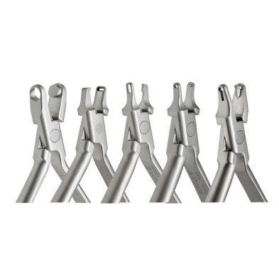 SET COMPLETO DE 5 ALICATES ALINEADORES ORTHOPLIERS BY DR MANUEL ROMÁN