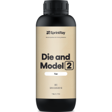 SPRINTRAY DIE & MODEL TAN II