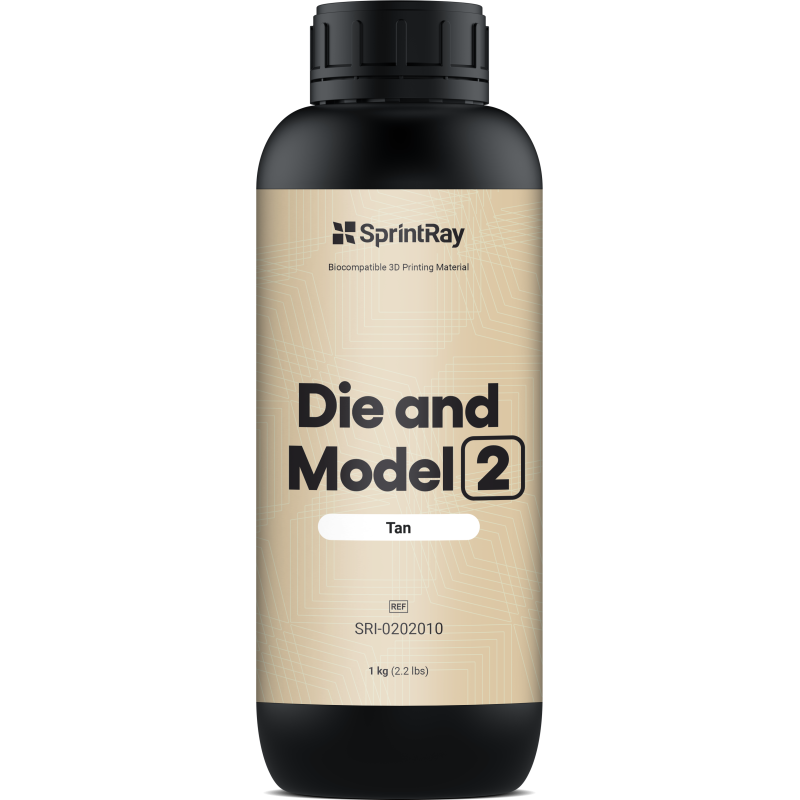 SPRINTRAY DIE & MODEL TAN II