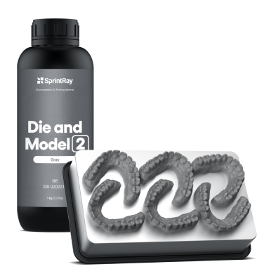 SPRINTRAY DIE & MODEL GRAY II RESINA 1 KG
