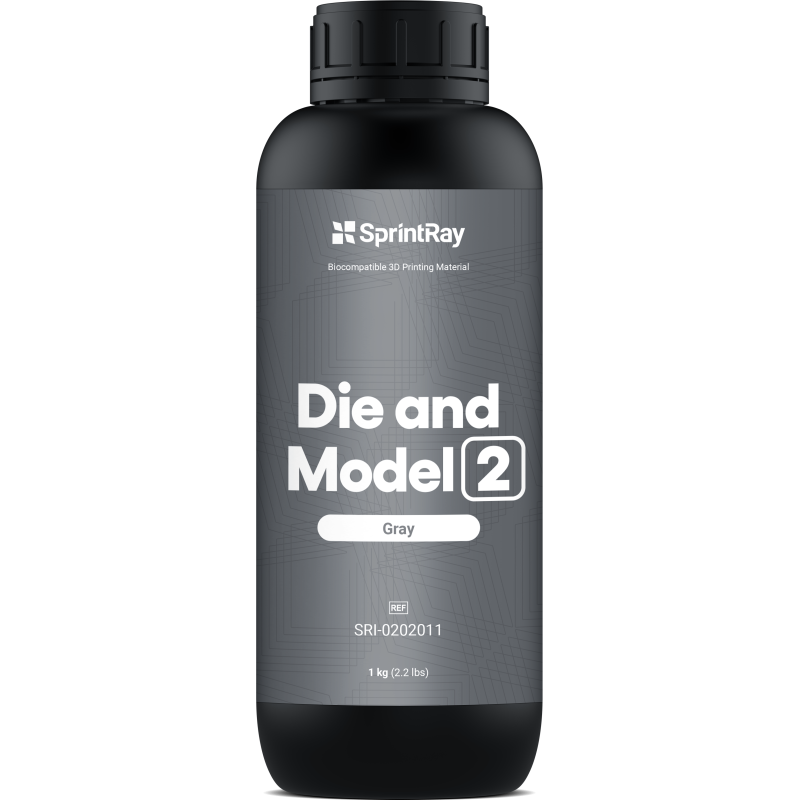 SPRINTRAY DIE & MODEL GREY II RESIN 1 KG